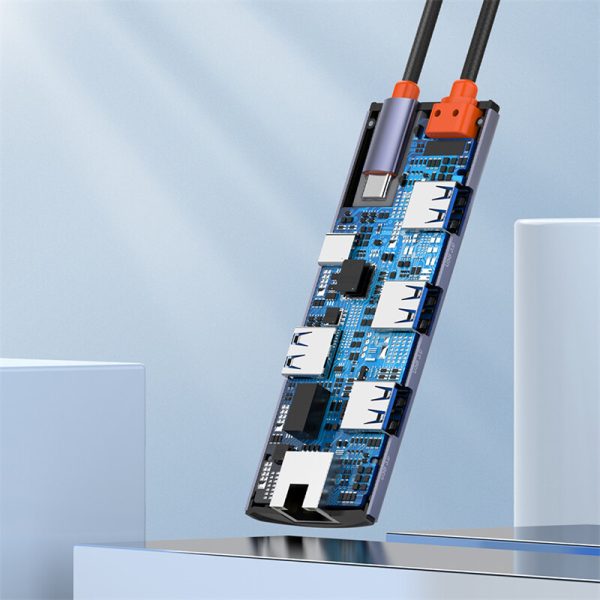 DS-16H قیمت و خرید هاب USB 3.0 الدینیو 6 پورت مدل