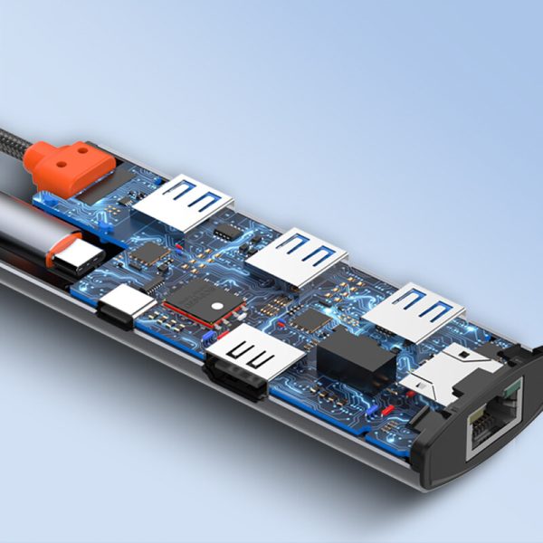 DS-16H قیمت و خرید هاب USB 3.0 الدینیو 6 پورت مدل